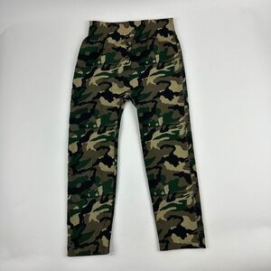 Zhen Mei Leggings Girls Green Camo